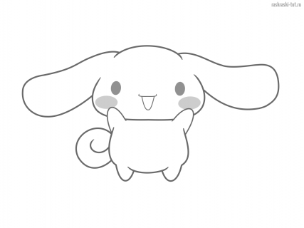 Раскраски Синнаморолл (Cinnamoroll)